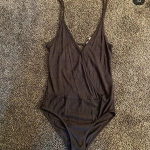 Pacsun grey body suit